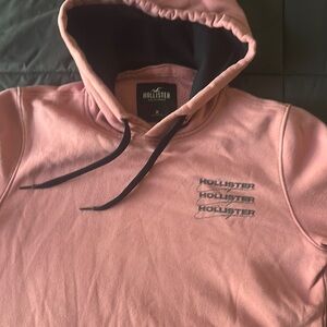 Hollister women’s/junior’s Pink Hoodie Sweatshirt